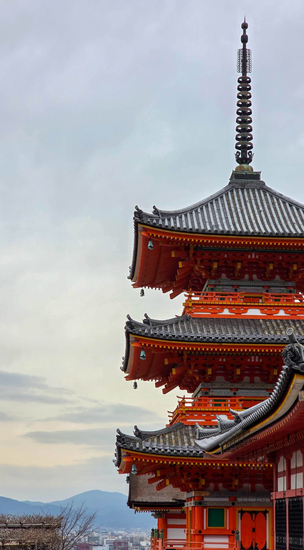 Pagoda tradizionale giapponese a Kyoto